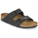 BIRKENSTOCK Arizona - Sandalo Con DOPPIA Fascia E Chiusura Con FIBBIE, Siyah, 41 EU