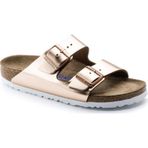 Birkenstock Arizona Sfb Nl Metallic Bronz Kadın Terlik 37