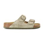 Birkenstock Arizona Suede 1031998 Erkek Terlik Sütlü Kahve