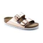 Birkenstock Bırkenstock Arızona Soft Footbed Metallıc Copper Arızona Bakır Terlik 0952091 0952091 Bak Bakır