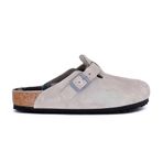 Birkenstock Boston BS 1030622 Unisex Terlik Gri