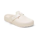 Birkenstock Boston Eva Önü Kapali Beyaz Erkek Terlik
