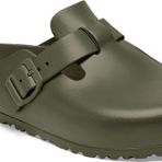 Birkenstock Boston Eva Önü Kapali Haki Erkek Terlik 44