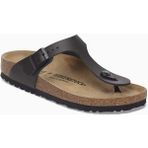 Birkenstock Gizeh Doğal Deri Terlik - Siyah
