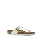 BIRKENSTOCK Gizeh kadın parmak arası terlik, Beyaz Blanc Blanc, 40 EU