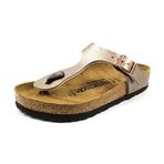 BIRKENSTOCK Gizeh kadın parmak arası terlik, Graceful Taupe, 41 EU
