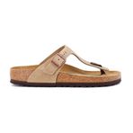 Birkenstock Gizeh Leoi 943813 Kadın Terlik Kahverengi