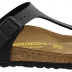 Birkenstock Gizeh Unisex Yetişkin Sandalet, Siyah, 37