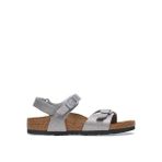 Birkenstock Gri Kız Çocuk Sandalet RIO KIDS BF SPARKLING