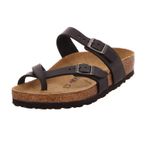 Birkenstock Kadın MAYARI sandalet, Siyah, 36 EU