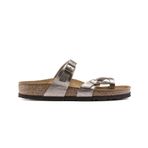 BIRKENSTOCK Kadın Passe-Pouces Mayari Birko-Flor Graceful Taupe Sandalet, Kahverengi Size: 36 EU Weit