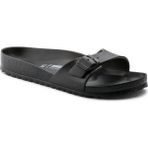 Birkenstock Kadın Terlik Siyah Deri Casual Kullanım İçin Rahat Tasarım 39 Numara