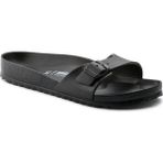 Birkenstock Kadınlar İçin Siyah Terlik Silikon/Plastik Günlük Kullanımda Rahatlık Sağlar