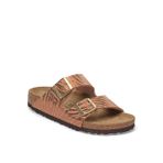 Birkenstock Kahverengi Kadın Deri Terlik ARIZONA BF ANIMAL PRINT