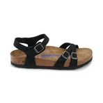Birkenstock Kumba SFB Lenb 1029516 Kadın Sandalet Siyah SPARKSOLE