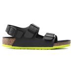 Birkenstock Milano Kids BF Desert Soil 1022157 Çocuk Terlik Siyah