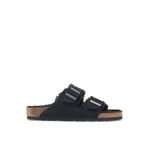 Birkenstock Siyah Erkek Süet Ev Terliği ARIZONA TEDDY VL GEPRÄGT
