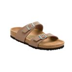 Birkenstock Sydney Bf Earthy Vegan Terlik, 38, 1026700, Kahverengi