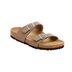 Birkenstock Sydney Bf Earthy Vegan Terlik, 41, 1026700, Kahverengi