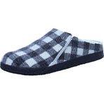 Birkenstock Zermatt Kadın Shearling ekose beyaz Keçe Sippers Ab, Ekose Beyaz, 4 Narrow