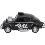 Birlik Metal Işıklı Motorlu Çekbırak Araba Vw Motorlu Tosbağa 1:36 - Minitro FY6757-12D - Siyah