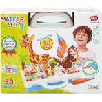Birlik Oyuncak Bfs URT014-001 Birlik, 3D Eğitici Matkap Seti Hayvanlar Özel Fiyatlı Ürün