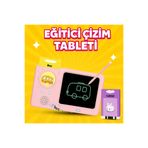 Birlik Sihirli Sesli Çizim Tableti Eğitici Oyuncak Çocuk-Türkçe&İngilizce Öğretici Resim Tableti