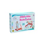 BİRLİK TOYS Çocuk Desenli Eğitici Çift Yönlü Aktivite Halısı + Ilk Adım Arabası Seti