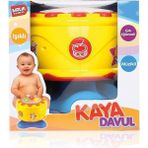 Birlik Toys Pilli Işıklı Sesli Müzikli Sarı Kaya Davul