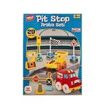 Birlik Toys Pit Stop Araba Blok Seti 29 Parça Pit Stop Araba Oyun Seti