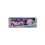 Birlik Toys SS113A-SS113C Çekme Karavan Sesli Safari Araba