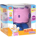 Birlik Toys URT009-02 Pembe Pilli Işıklı Kaya Davul