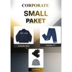 Birmont Corporate Small Paket Iş Kıyafetleri Set 2+1 Hediyeli - Gabardin Mont 777 Pantolon (Eldiven ve Bere) Hediyeli - Lacivert - Gri
