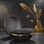 Bironi Selection 24 cm Siyah Tava