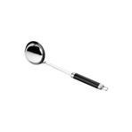 Birpa Icon Black Silver Servis Kepçesi