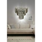 Birsen Aydinlatma Aliza Beyaz 30X30 Cm'lik Kristal Tasli Luks Avize - Yatak Odasi - Salon - Mutfak - Hol