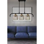 Birsen Aydinlatma Elmas 3'Lu Gold Kristal Tasli Lux Sarkit Avize - Yatak Odasi - Salon - Mutfak - Hol