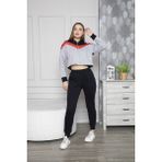 Birşen Tekstil Missperry Kadın Kapüşonlu Pijama Takımı - Gri