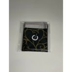 Bisaccia Parlak Lüx Hediye Paketi Çok Küçük Metalize Poşet Bantlı 7x9 Cm (Kapak payı dahil ölçü) - 1 Paket (50 Adet) (Siyah)