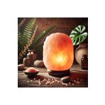 Bisalt Himalaya Tuz Lambası 3-4 kg - Doğal Pembe Renk