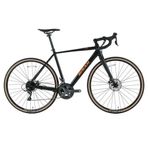 Bisan All Trail Eco Claris 16V 28J 52 Kadro Mat Sıyah Turuncu Gravel Bisikleti