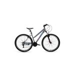 Bisan Athena 48 cm HD 27.5 Jant 21 Vites Metalik Gri Mavi Mor Dağ Bisikleti