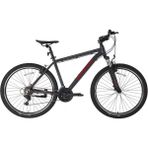 Bisan Atlas 26 V Fren 43 cm Parlak Gri Kırmızı Mtb Dağ Bisikleti - Gri - Kırmızı