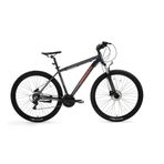 Bisan Atlas 27.5 V Fren 48 cm Parlak Gri Kırmızı MTB Dağ Bisikleti