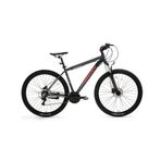 Bisan Atlas 29 V Fren 48 cm Parlak Gri Kırmızı MTB Dağ Bisikleti