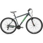 Bisan Atlas 29 V Fren 48 cm Parlak Gri Yeşil MTB Dağ Bisikleti