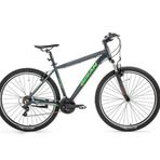 Bisan Atlas 48 cm V 29 Jant 21 Vites Parlak Gri Yeşil Erkek Dağ Bisikleti