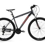 BİSAN ATLAS DAĞ BİSİKLETİ 48 CM V 29 JANT 21 VİTES PARLAK GRİ KIRMIZI