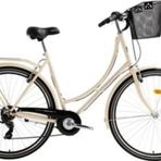 Bisan BİSAN PARADISE S KADIN ŞEHİR BİSİKLETİ 56CM V 28 JANT 7 VİTES KREM SİYAH