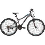 Bisan Buffalo 37 cm V 27.5 Jant 21 Vites Füme Siyah Mavi Dağ Bisikleti